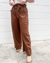 Load image into Gallery viewer, Want To Go Walnut Tie Pants