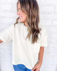Wanting To Stay Cream Top