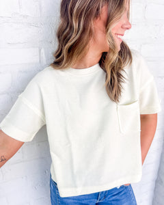 Wanting To Stay Cream Top