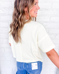 Wanting To Stay Cream Top