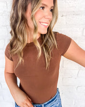 Load image into Gallery viewer, Simply Yours Brown Bodysuit Top