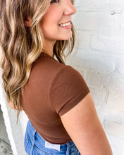 Load image into Gallery viewer, Simply Yours Brown Bodysuit Top
