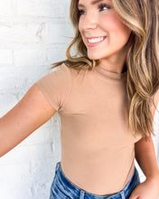 Load image into Gallery viewer, Simply Yours Tan Bodysuit Top