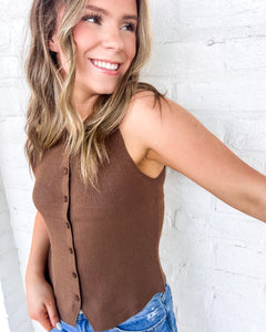 Chasing Dreams Brown Top