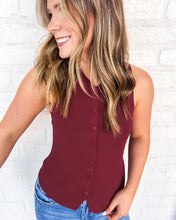 Load image into Gallery viewer, Chasing Dreams Burgundy Top
