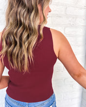 Load image into Gallery viewer, Chasing Dreams Burgundy Top