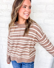 Load image into Gallery viewer, In My Head Taupe Long Sleeve Top