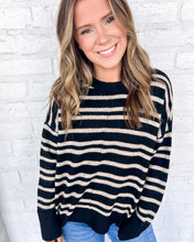 Load image into Gallery viewer, In My Head Black Long Sleeve Top