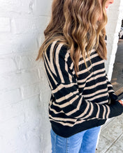 Load image into Gallery viewer, In My Head Black Long Sleeve Top