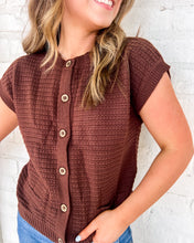 Load image into Gallery viewer, Send My Regards Brown Top