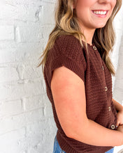 Load image into Gallery viewer, Send My Regards Brown Top