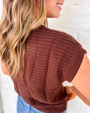 Load image into Gallery viewer, Send My Regards Brown Top