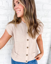 Load image into Gallery viewer, Send My Regards Khaki Top