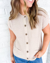 Load image into Gallery viewer, Send My Regards Khaki Top