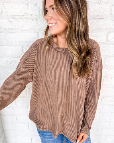 Hard Worker Mocha Top