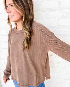 Hard Worker Mocha Top