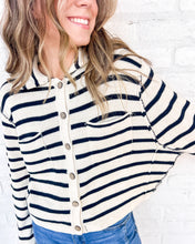 Load image into Gallery viewer, Believe Your Heart Cream Long-sleeve Cardigan