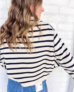 Believe Your Heart Cream Long-sleeve Cardigan