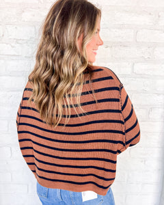 Believe Your Heart Brown Long-sleeve Cardigan