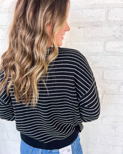 Confidence Is Key Black Cardigan