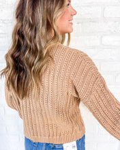 Load image into Gallery viewer, Feel Better Khaki Cardigan Top
