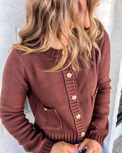 Deep In My Heart Brown Top