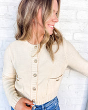 Load image into Gallery viewer, Deep In My Heart Cream Top