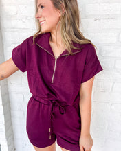 Load image into Gallery viewer, Forget The Past Burgundy Shorts