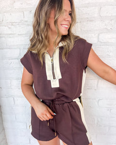 From The Point Brown Shorts