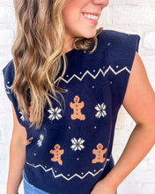 Load image into Gallery viewer, Good Luck Next Time Navy Top