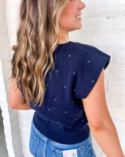 Load image into Gallery viewer, Good Luck Next Time Navy Top