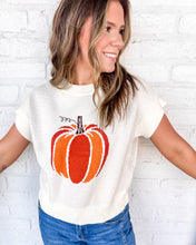 Load image into Gallery viewer, Pumpkin Patch Cream Top