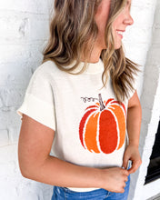 Load image into Gallery viewer, Pumpkin Patch Cream Top