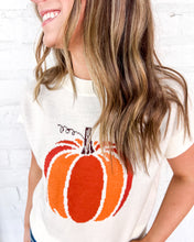 Load image into Gallery viewer, Pumpkin Patch Cream Top