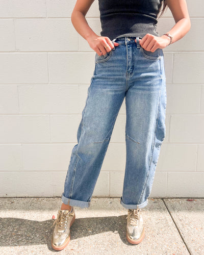 Cannot Contain The Excitement Denim Jean