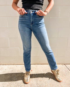 Downtown For The Night High Rise Straight Jean