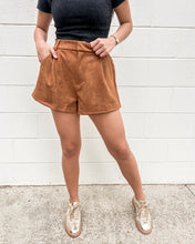 Load image into Gallery viewer, Upcoming Season Camel Suede Shorts