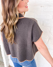 Load image into Gallery viewer, THML Say No More Collared Top