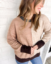 Load image into Gallery viewer, Destination For Fall Khaki Multi Top