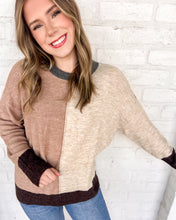Load image into Gallery viewer, Destination For Fall Khaki Multi Top