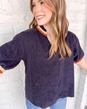 Load image into Gallery viewer, THML Hear The News Corduroy Top