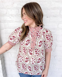 Inspiring Beauty Rust Top