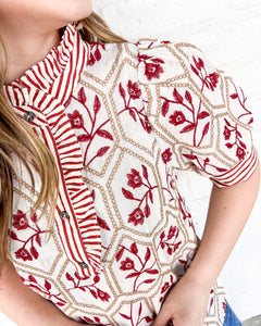 Inspiring Beauty Rust Top