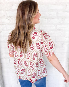 Inspiring Beauty Rust Top