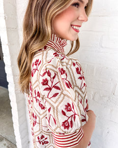 Inspiring Beauty Rust Top