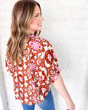 Load image into Gallery viewer, Autumn Breeze Brown Top