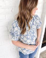 Load image into Gallery viewer, Dusk To Dawn Chambray Top