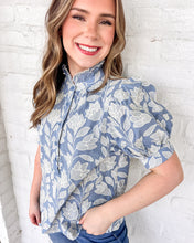 Load image into Gallery viewer, Dusk To Dawn Chambray Top