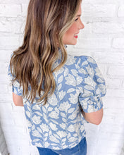 Load image into Gallery viewer, Dusk To Dawn Chambray Top