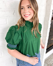 Load image into Gallery viewer, Walk Right To Me Green Top